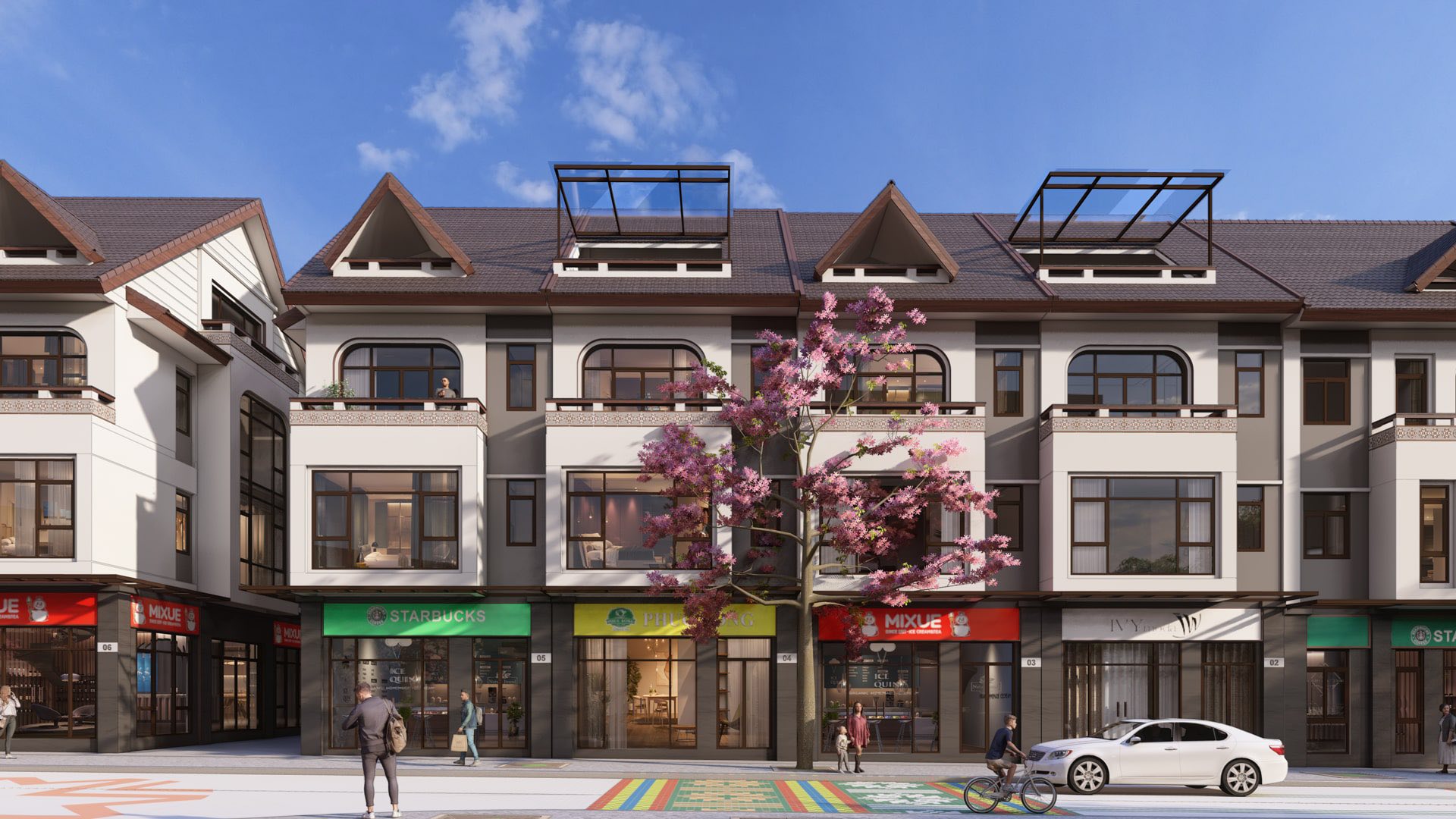 Shophouse nhà phố vườn đối diện hoa viên Ecopalace – 17 căn giới hạn, đẳng cấp.