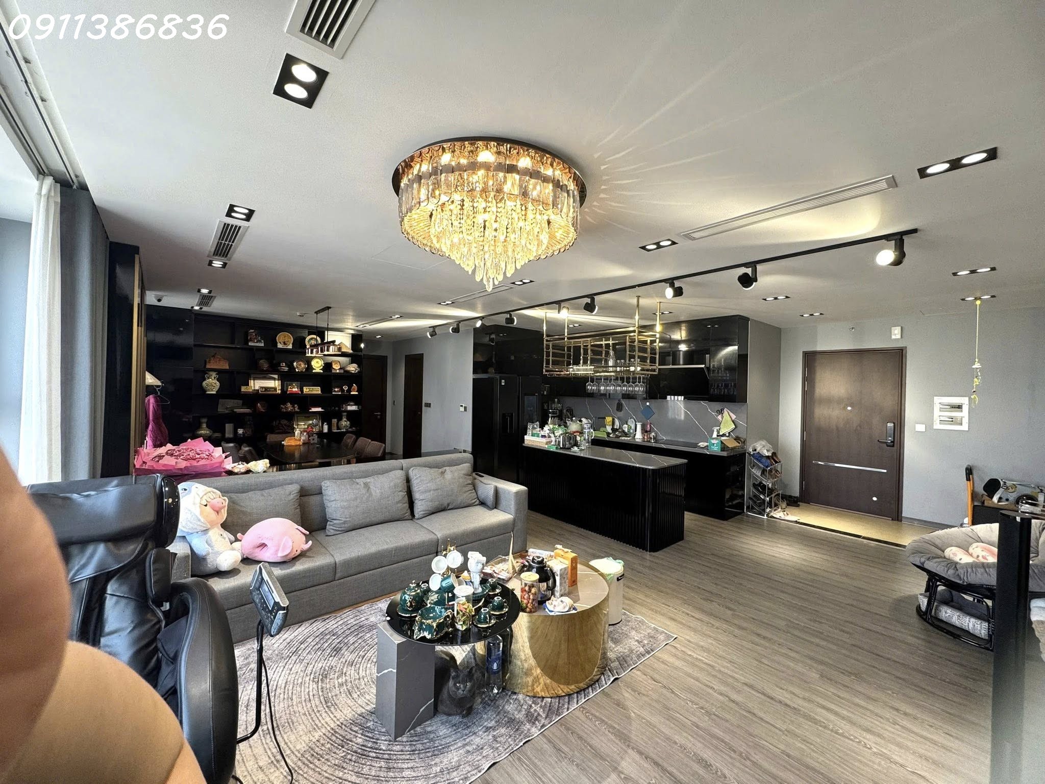Căn góc VIP The Park Home Thành Thái 123m 3PN, nội thất xịn, ban công siêu thoáng, 18 tỷ