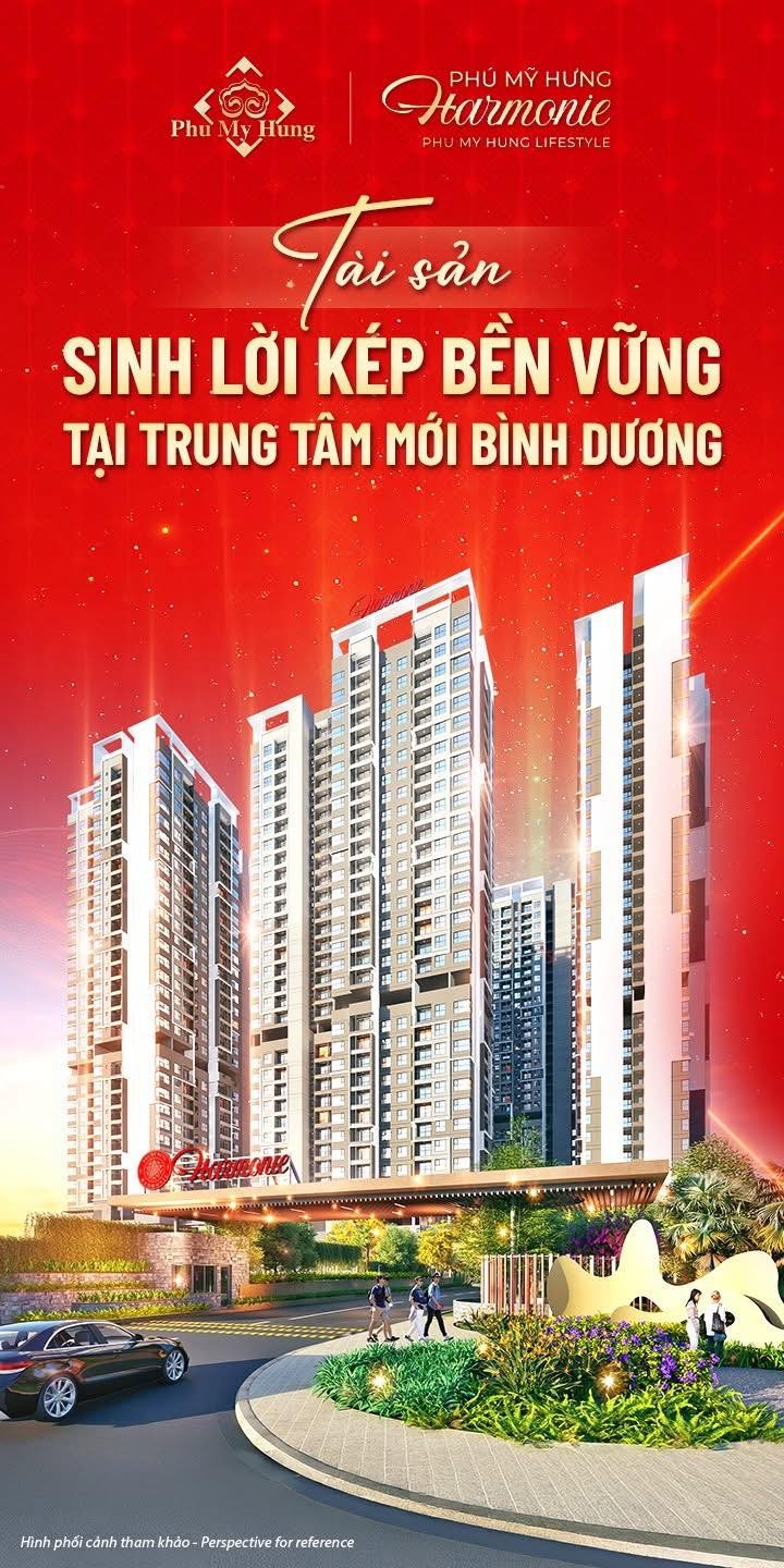 PHÚ MỸ HƯNG HARMONIE – TỌA ĐỘ ĐẮT GIÁ, BỨT PHÁ TIỀM NĂNG LS 0% ÂN HẠN GỐC, CK 6%. GOI NGAY 0901323786