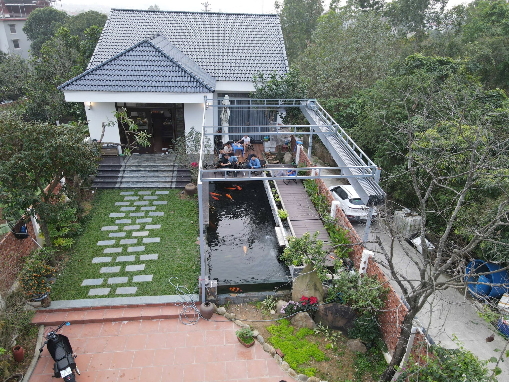 NHÀ VƯỜN 1.200m² MẶT ĐƯỜNG PHẠM VĂN ĐỒNG Trung Tâm phường Xuân Hoà – Phúc Yên (cũ)