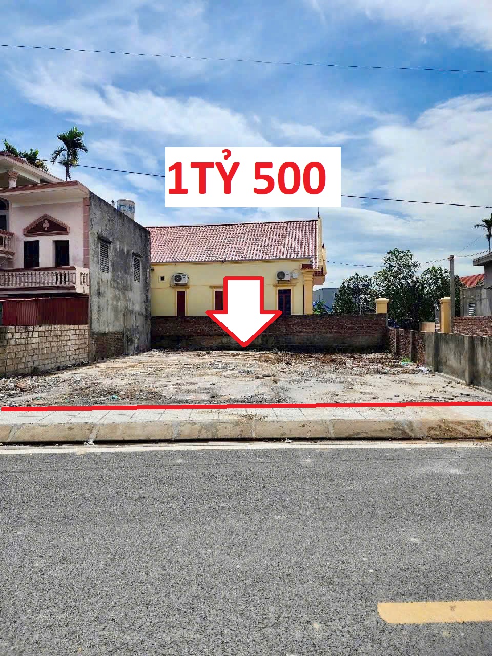 Cần Bán Lô Đất Gần Biển Gần Khu Kinh Tế Lớn Gía 1 Tỷ 500