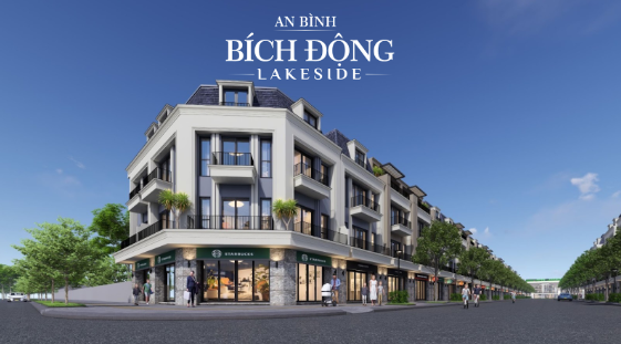 Lô góc Bích Động Lakeside – 97m² – mặt tiền 6m -67tr/m²
