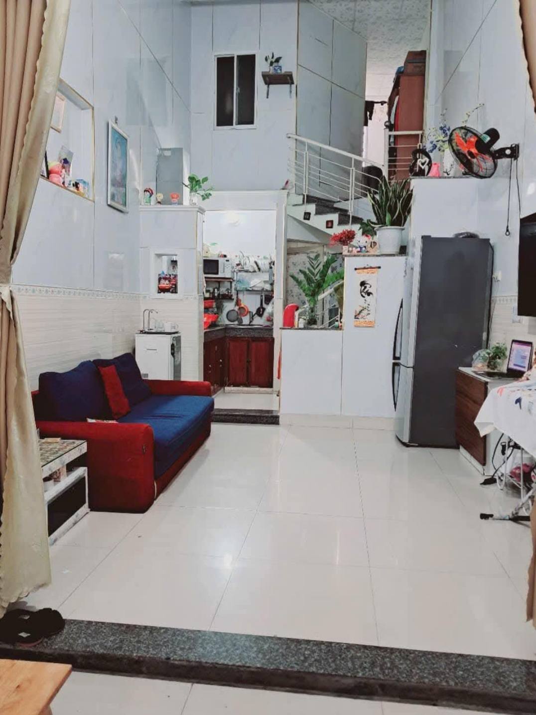 ♥ Kiệt gần Chợ Đống Đa , 40m2, gác đúc, 2PN, sân vườn tiểu cảnh mát mẻ 2.6x tỷ