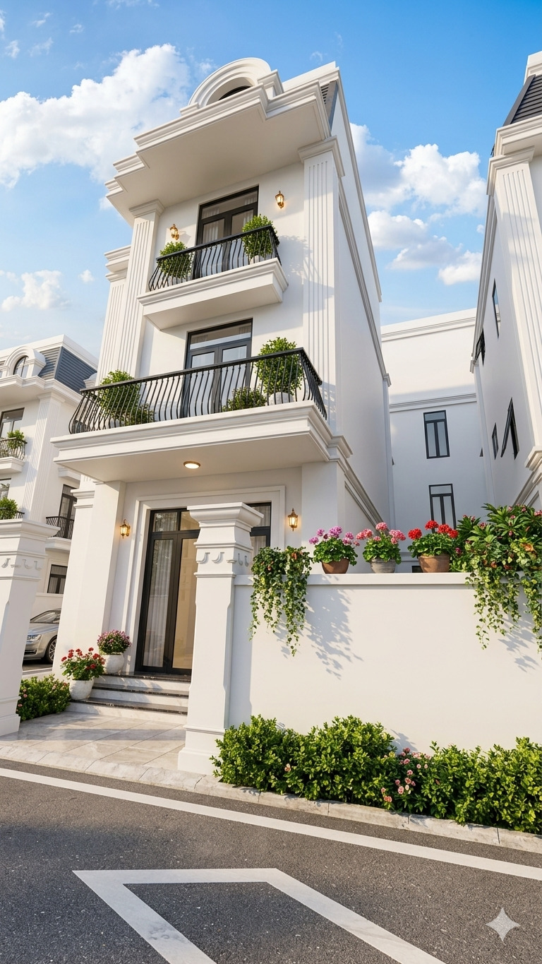 BÁN BIỆT THỰ XÂY THÔ PHƯỜNG VIỆT HƯNG - 77M2 - 3 MẶT THOÁNG - NHỈNH 13 TỶ [0372311369]