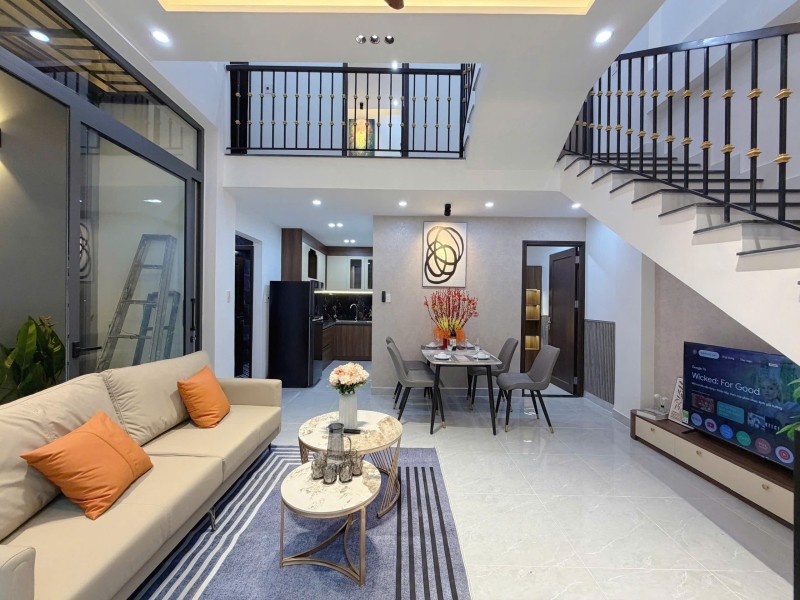 # 30m ra MT Hà Huy Tập, 48m3, 2 tầng 3PN, thoáng đẹp ở ngay, 4.x nhỏ tỷ