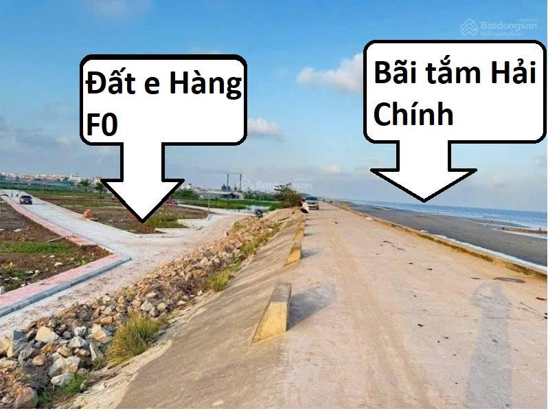 Chính chủ bán gấp lô đất mặt biển đối diện bãi tắm Hải Triều gần đặc khu Kinh tế Ninh Cơ 13 950 ha.