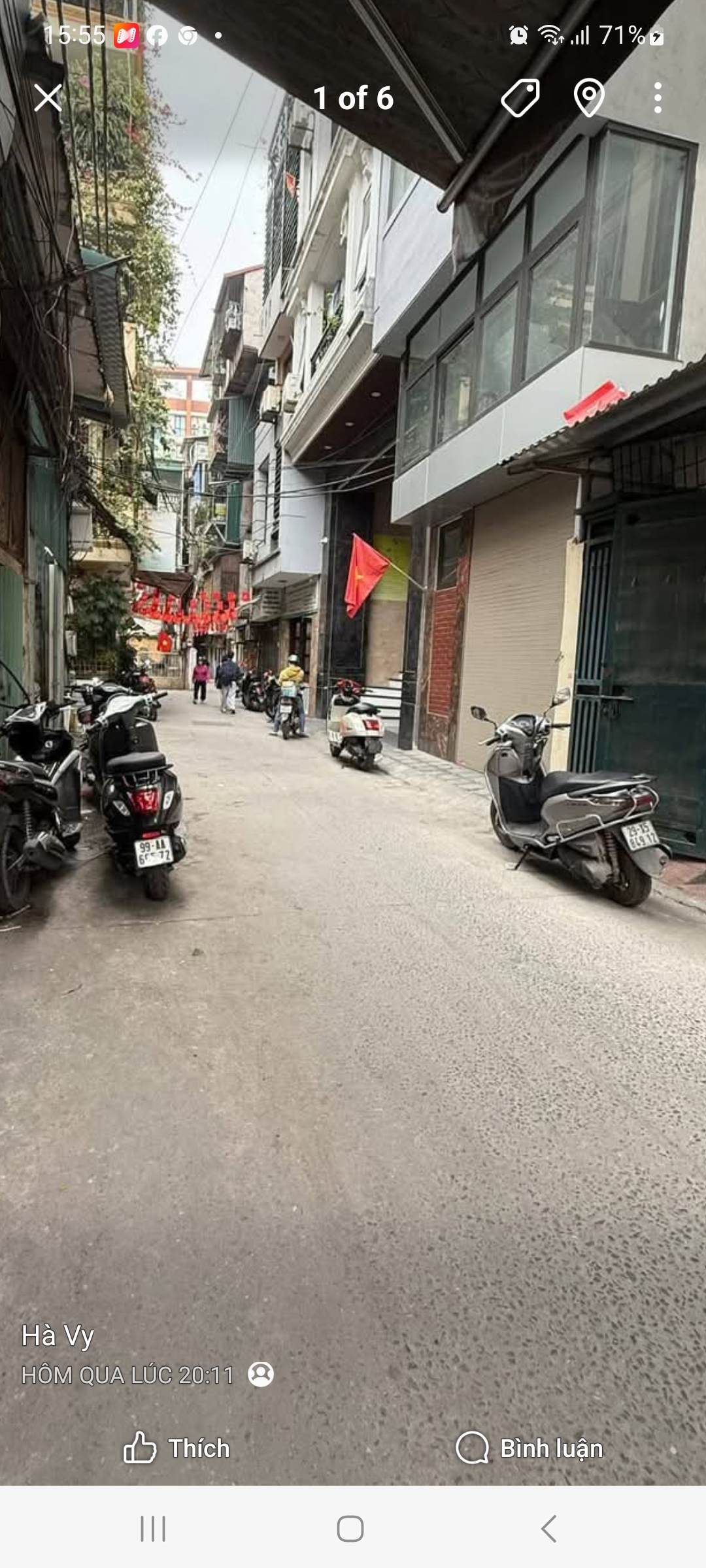 HOÀNG HOA THÁM BA ĐÌNH - SÁT PHỐ- NHÀ ĐẸP DÂN XÂY- 6PN- KINH DOANH QUÁ ĐỈNH- SAU QH TƯƠNG LAI RA PHỐ DT 65M X 5T MT 5M GIÁ 20.5 TỶ ,