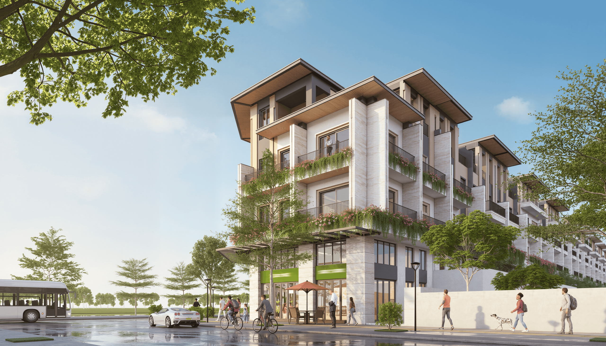 Bán liền kề trục chính Bích Động Lakeside – 90m² – mặt tiền 6m – 61tr/m²