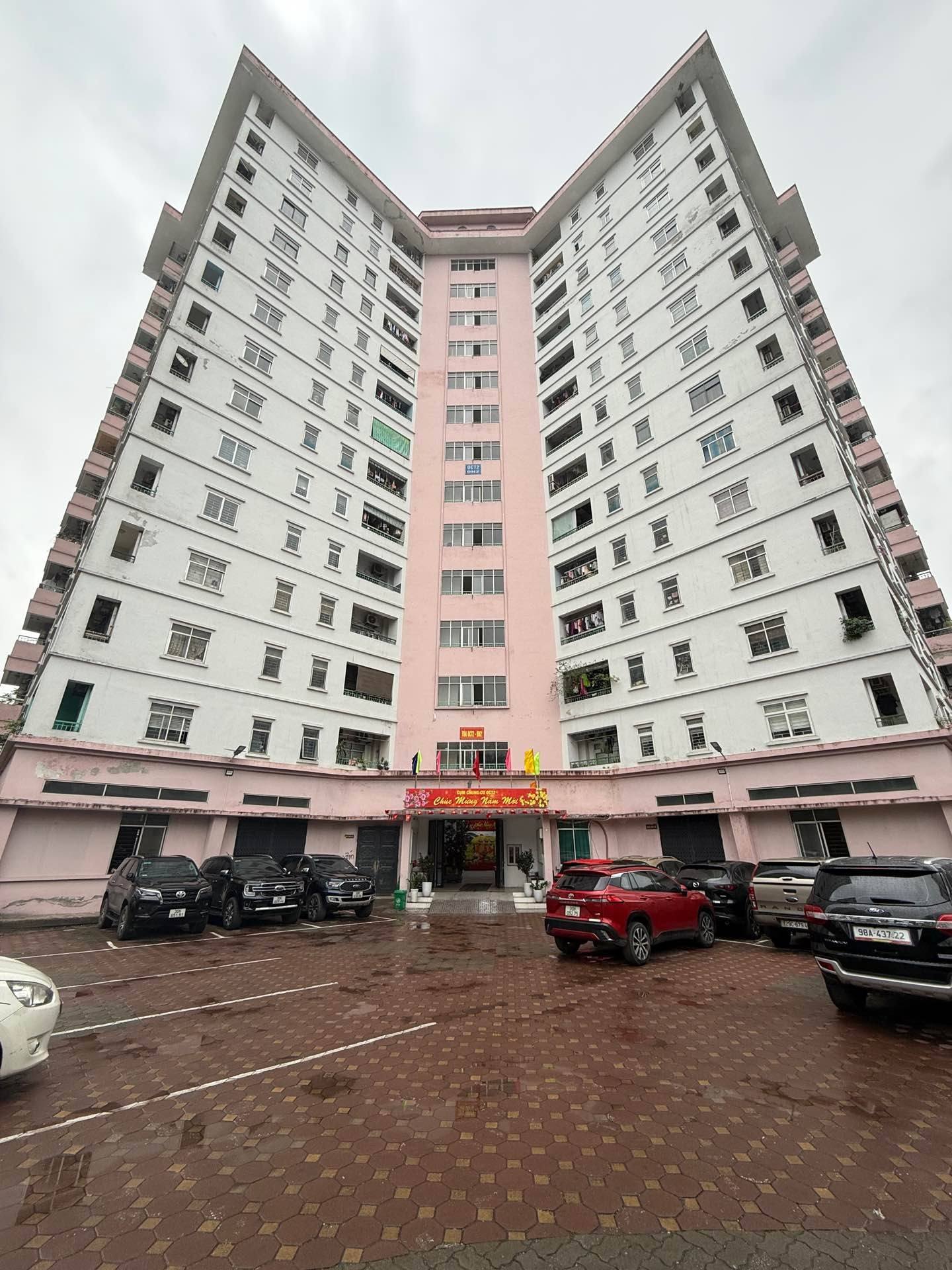 Bán nhà Cc OCT2 Bắc Linh Đàm, Đặng Xuân Bảng, HN, DT 65m2, giá bán 4.5 tỷ