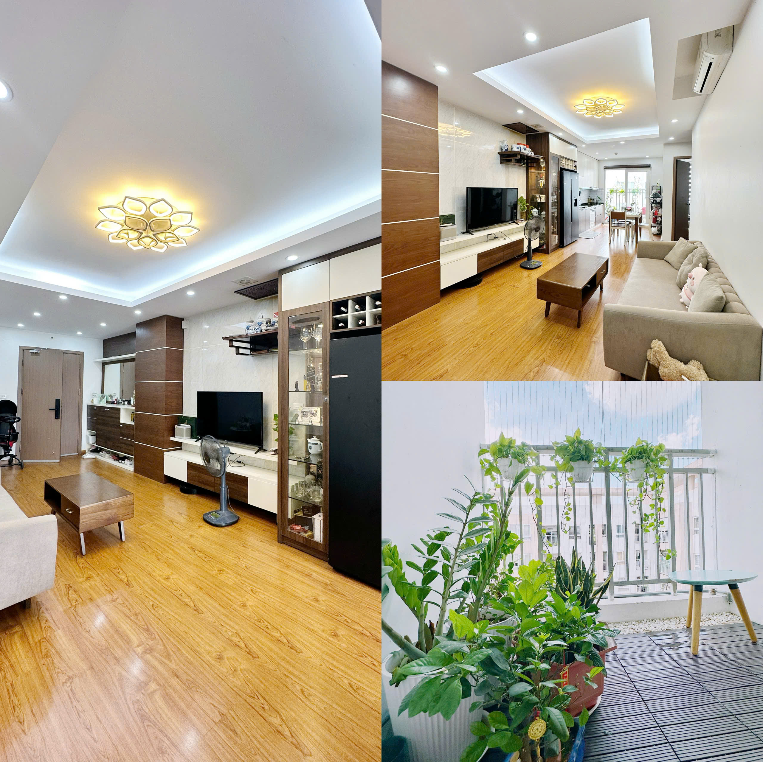 Cc cho thuê căn hộ chung cư AZ sky 176 Định Công75m2 x 2 ngủ, 2 wc 13 triệu/tháng