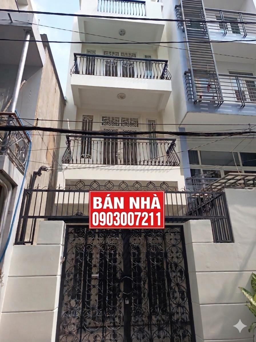 Bán Nhà Đẹp, 3 Tầng Hẻm Xe Hơi, Đường Thích Minh Nguyệt, Phường 2, Quận Tân Bình