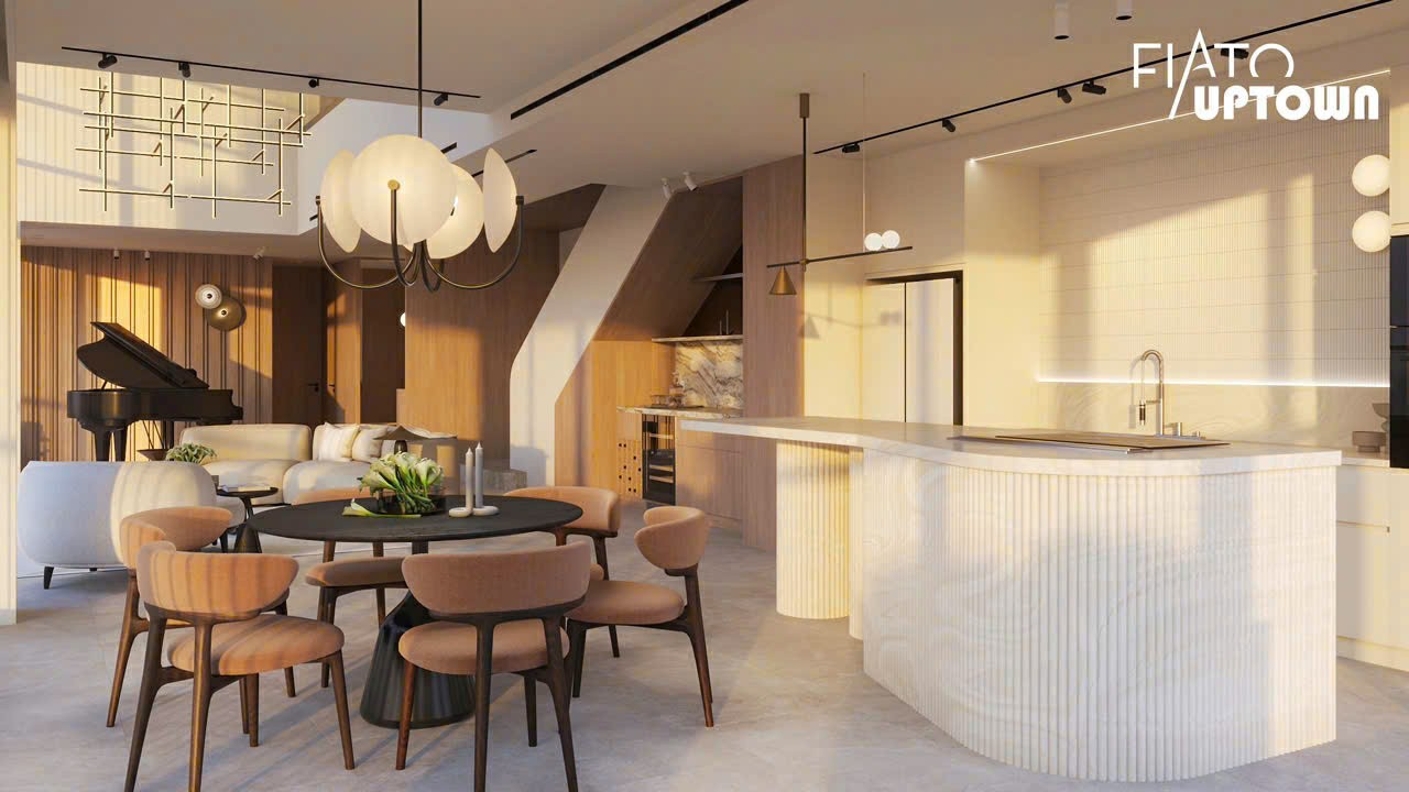 Fiato Uptown duy nhất căn duplex 3 phòng ngủ với giá chỉ 61tr/m2 tại trung tâm Thủ Đức cạnh vành đai 2