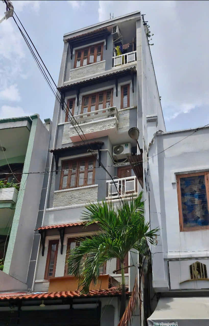 Bán nhanh nhà 5 tầng, 65m2, 8 phòng khai thác, hẻm thông 7m, dưới 16 tỷ, sát Ga T3.