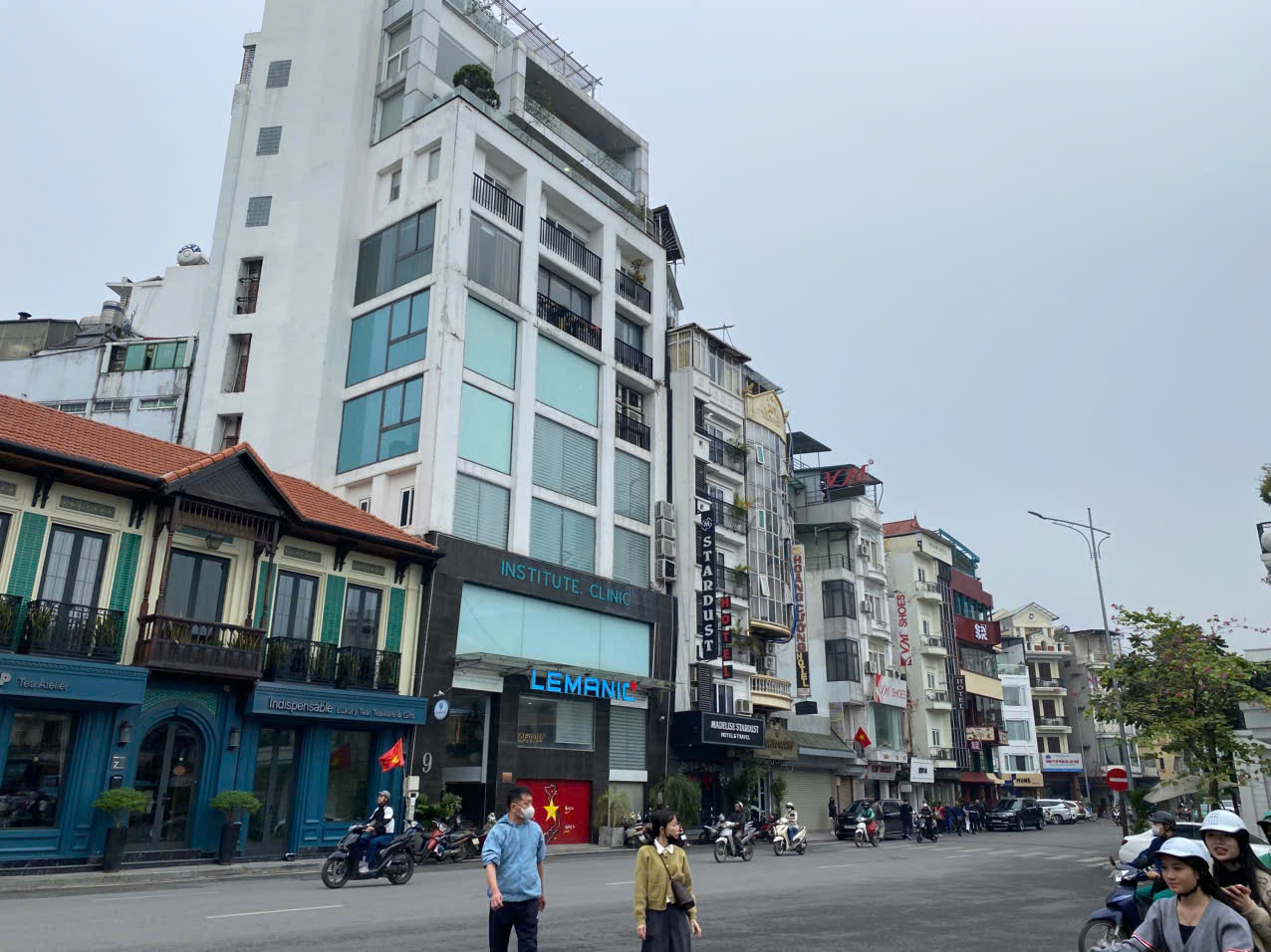 Vị Trí Qúa Đẹp Mặt Phố Nguyễn Thái Học 7 Tầng Thang Máy 98 Tỷ Sát Phố Cổ