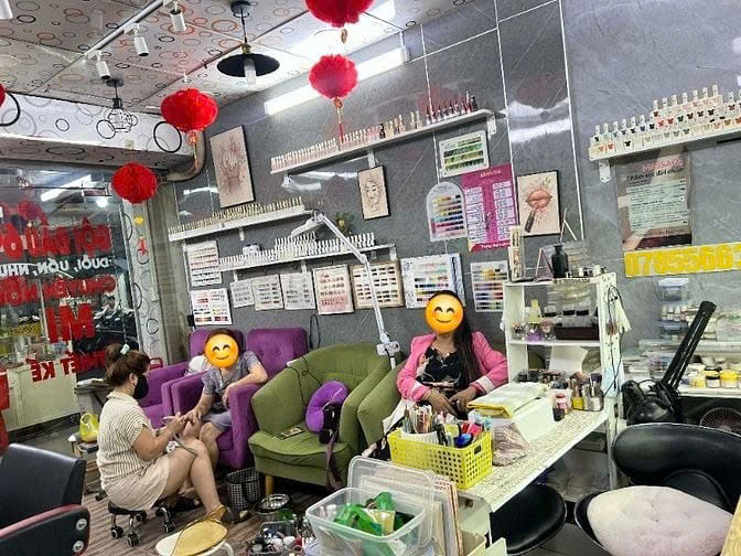 SANG TIỆM NAIL CHUNG CƯ NGUYỄN THIỆN THUẬT Q3 – FULL NỘI THẤT – 149TR