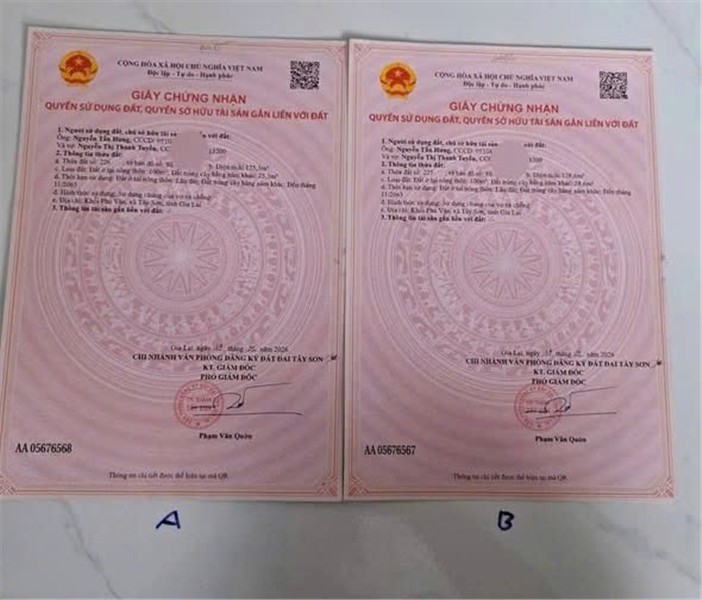 ĐẤT ĐẸP – GIÁ ĐẦU TƯ -CẦN BÁN LÔ ĐẤT tại Khối Phú Văn, Thị Trấn Phú Phong, Tây Sơn, Bình Định