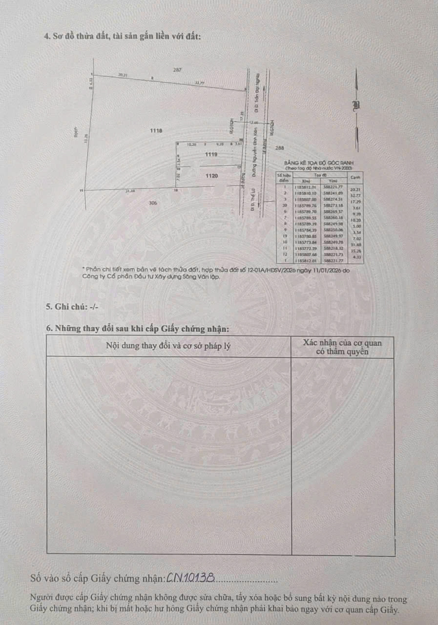 ĐẤT ĐẸP – GIÁ TỐT – CHÍNH CHỦ CẦN BÁN Tại Đường Nguyễn Đình Kiên, Xã Tân Nhựt, Bình Chánh, TP.HCM