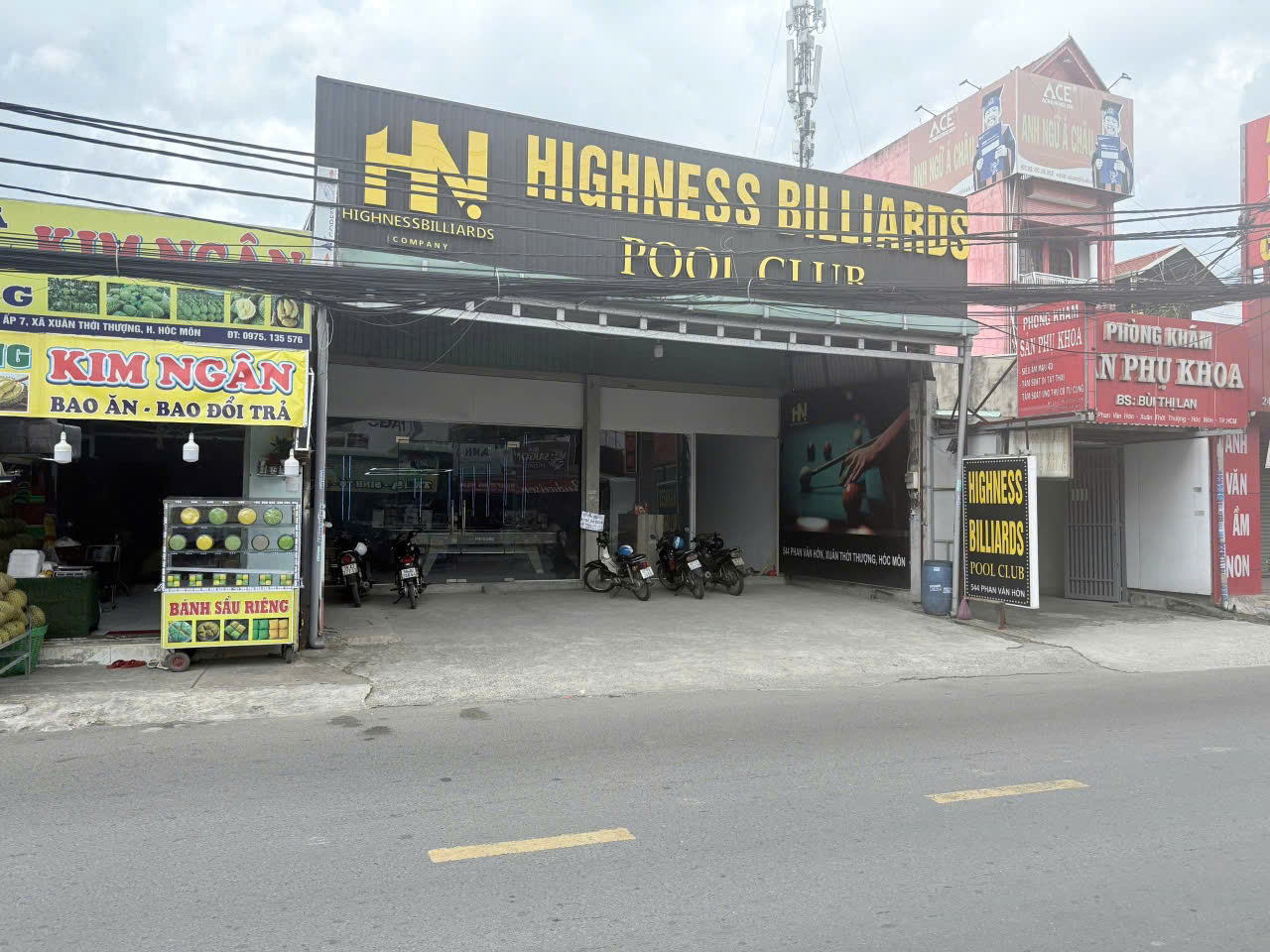 SANG QUÁN MẶT BẰNG QUÁN BIDA 1000m2 TẠI PHAN VĂN HỚN, BÀ ĐIỂM, HÓC MÔN, TP HỒ CHÍ MINH