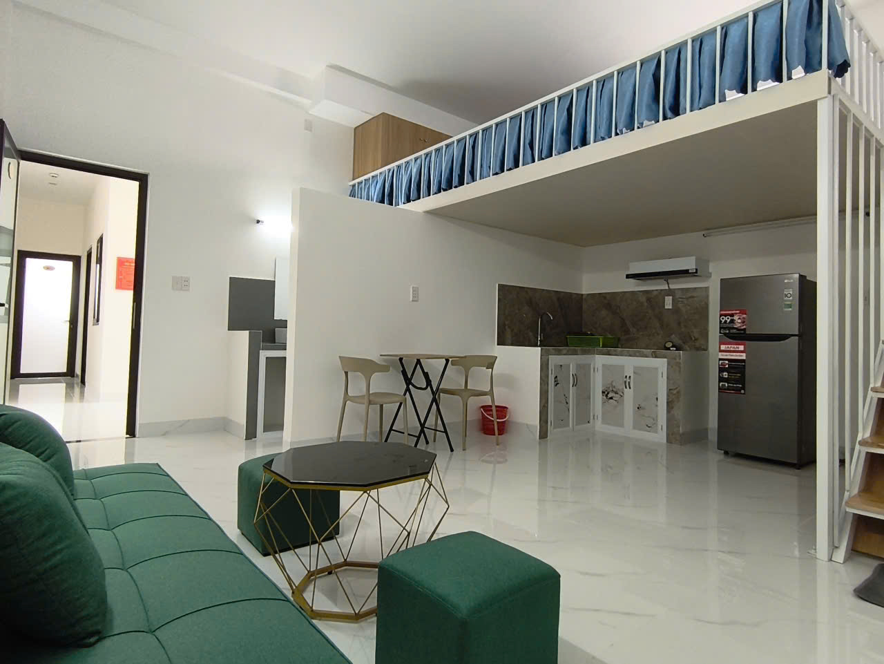 # Ô Tô đến cửa, sát MT Thái Thị Bôi, 89m2, ngang 5.5m 4 tầng 8 căn hộ thu 35tr, 6.x tỷ