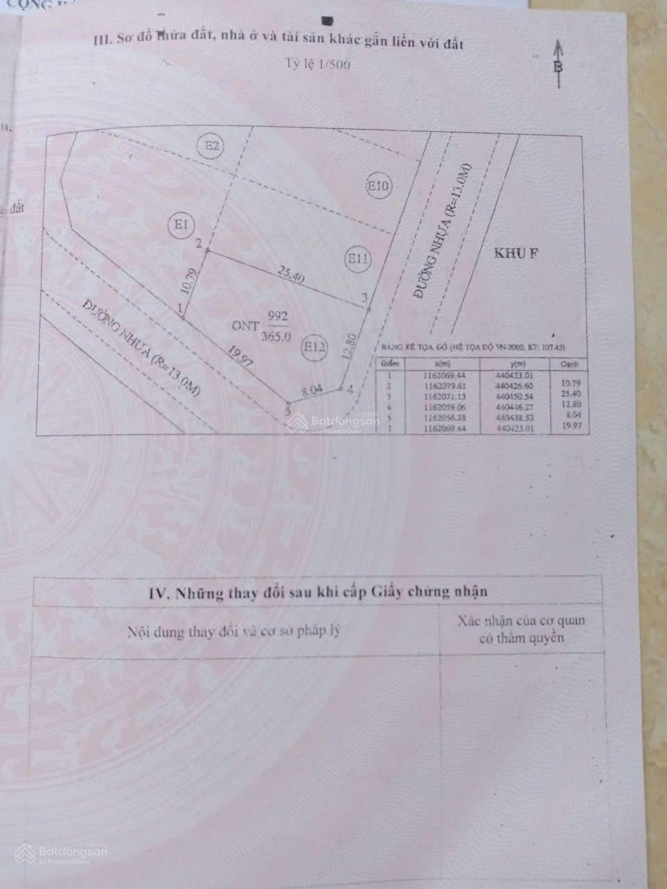 CHÍNH CHỦ Cần Bán Đất Biệt Thự Barimex Xã Hoà Long, TP Bà Rịa, Tỉnh Bà Rịa - Vũng Tàu