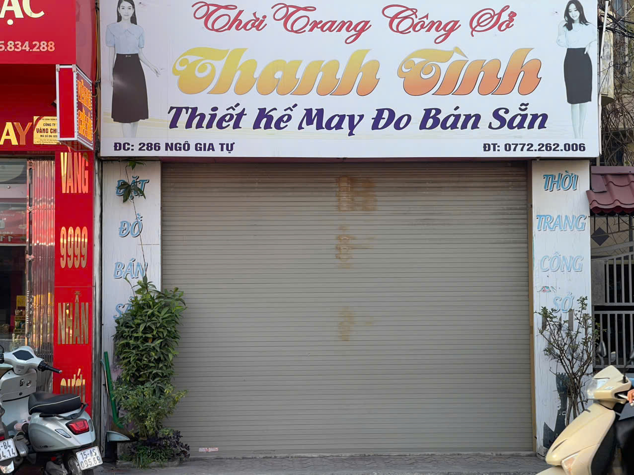 CHO THUÊ CỬA HÀNG MẶT TIỀN ĐẸP – NGÔ GIA TỰ, HẢI PHÒNG