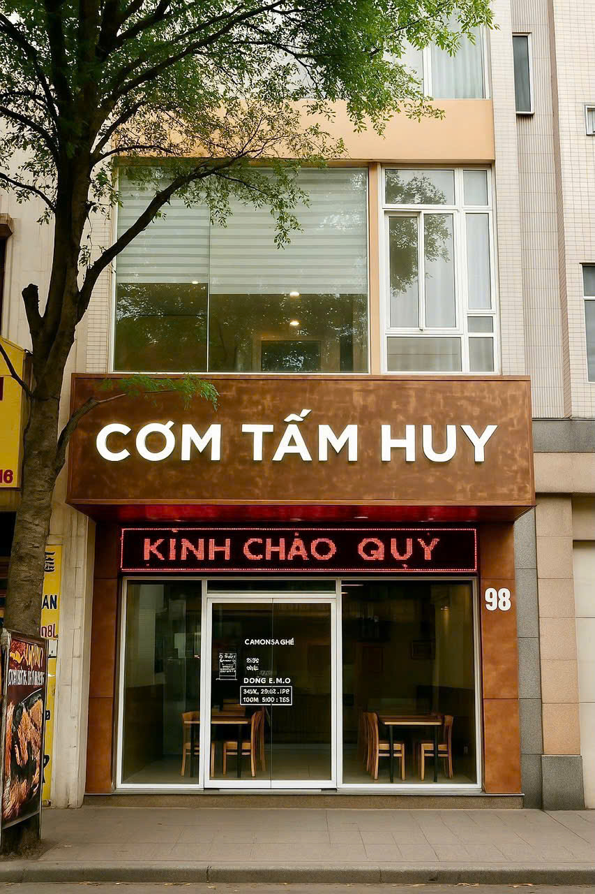 CHÍNH CHỦ SANG NHƯỢNG QUÁN ĂN VÀO LÀ BÁN NGAY Vị trí: 98 Ô chợ dừa