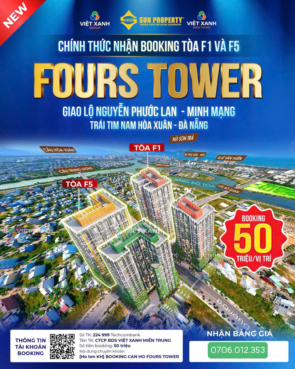 CHÍNH THỨC NHẬN BOOKING FOURS TOWER - VỊ TRÍ TRUNG TÂM KẾT NỐI