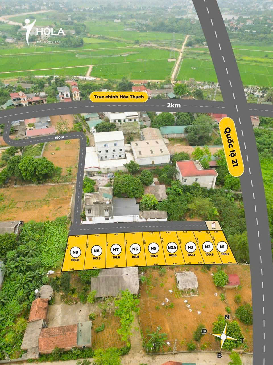 2 tỷ sở hữu ngay đất Phú Cát - Ô tô vào tận cửa - Gần trung tâm - Tiện ích xung quanh - Giá mềm