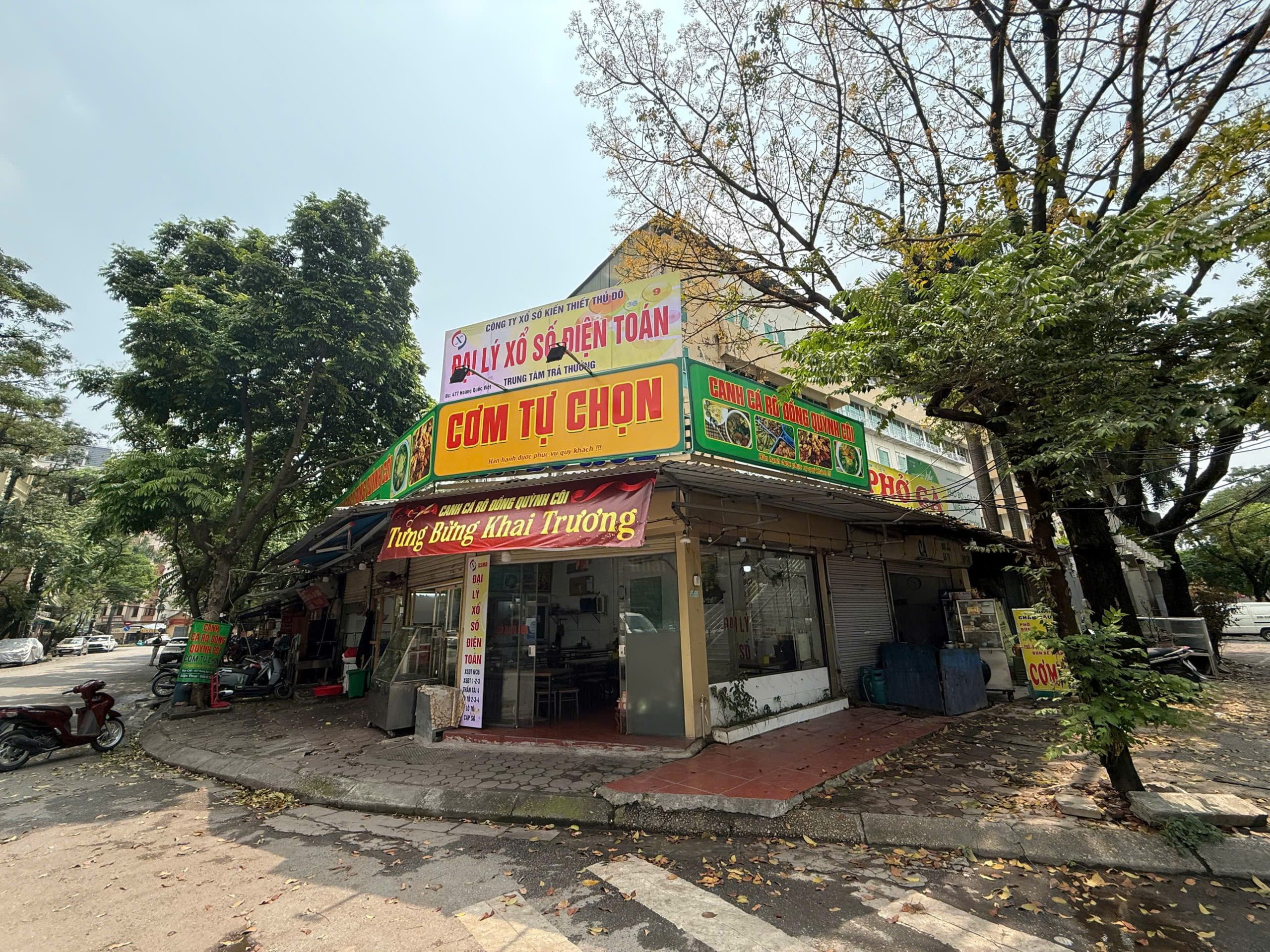 GÓC SANG NHƯỢNG CỬA HÀNG ĂN UỐNG Vị trí: số 2a Đặng Thuỳ trâm khu vực đông dân/công ty/trường học