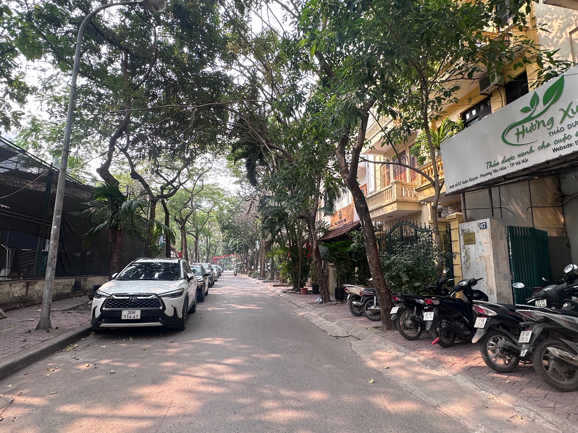 ️ MẶT PHỐ XUÂN QUỲNH – KHU TRUNG HÒA – 95M² – 5 TẦNG – CHỈ ~500TR/M² ✨