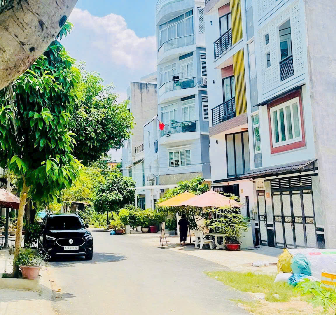 Nhà C4 HXH 10m 1/ Đặng Thuỳ Trâm, 4x13m, thực tế 4x19m, (2PN, 2 WC, sân vườn rông rãi), 8.7 tỷ