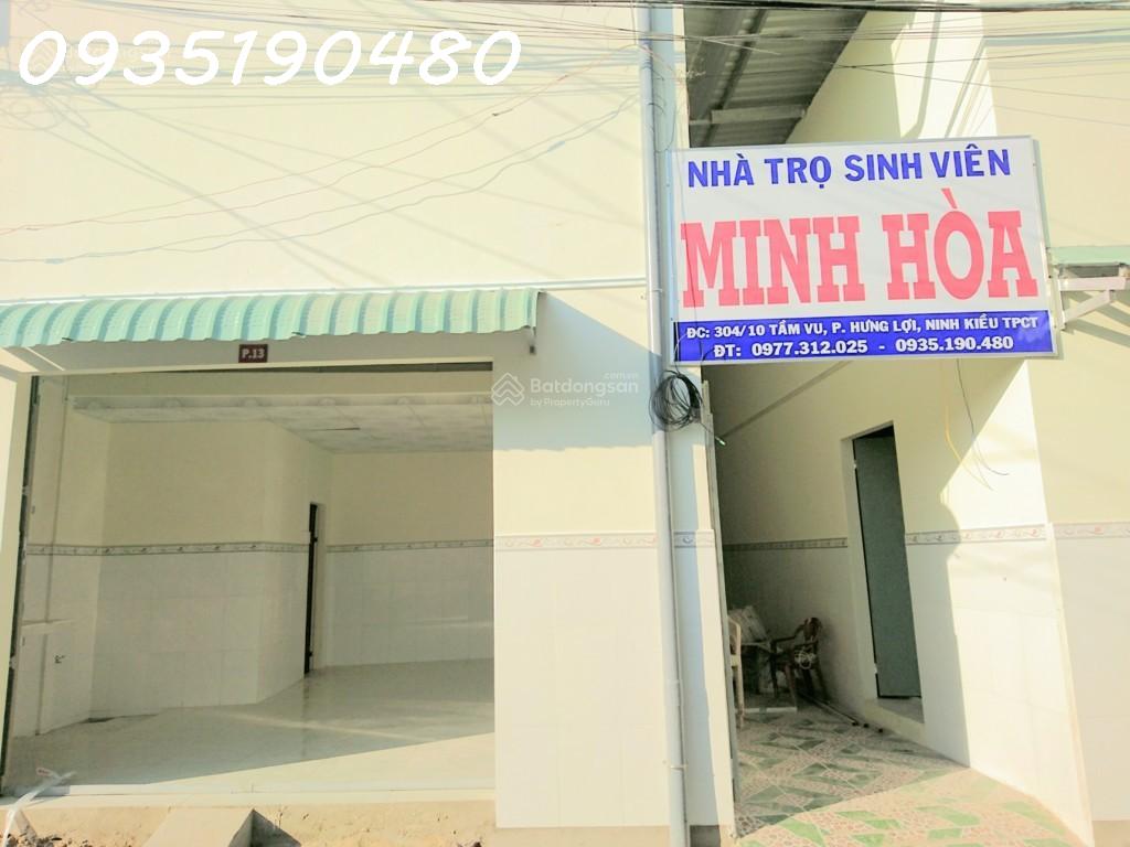 Nhà trọ có gác, phòng đẹp, rộng rãi ngay trung tâm TP. Cần Thơ , cầu Hưng Lợi