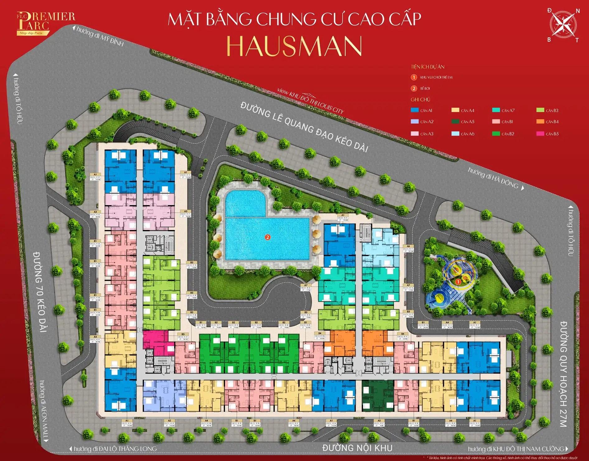 Chính chủ cần bán căn góc 3 PN 2WC, diện tích 117m2 tòa FLC Hausman giá 98 triệu/m2