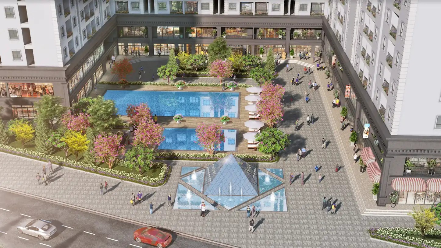 Căn ngoại giao tầng đẹp tại Hausman Premium Residences - FLC đường Lê Quang Đạo kéo dài, Đại Mỗ