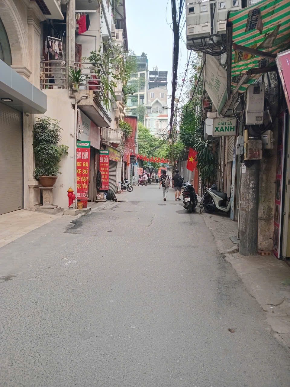 BÁN NHÀ MẶT NGÕ Ô TÔ TRÁNH ĐƯỜNG HOÀNG VĂN THÁI. 128M2 - 1 TẦNG, KINH DOANH.