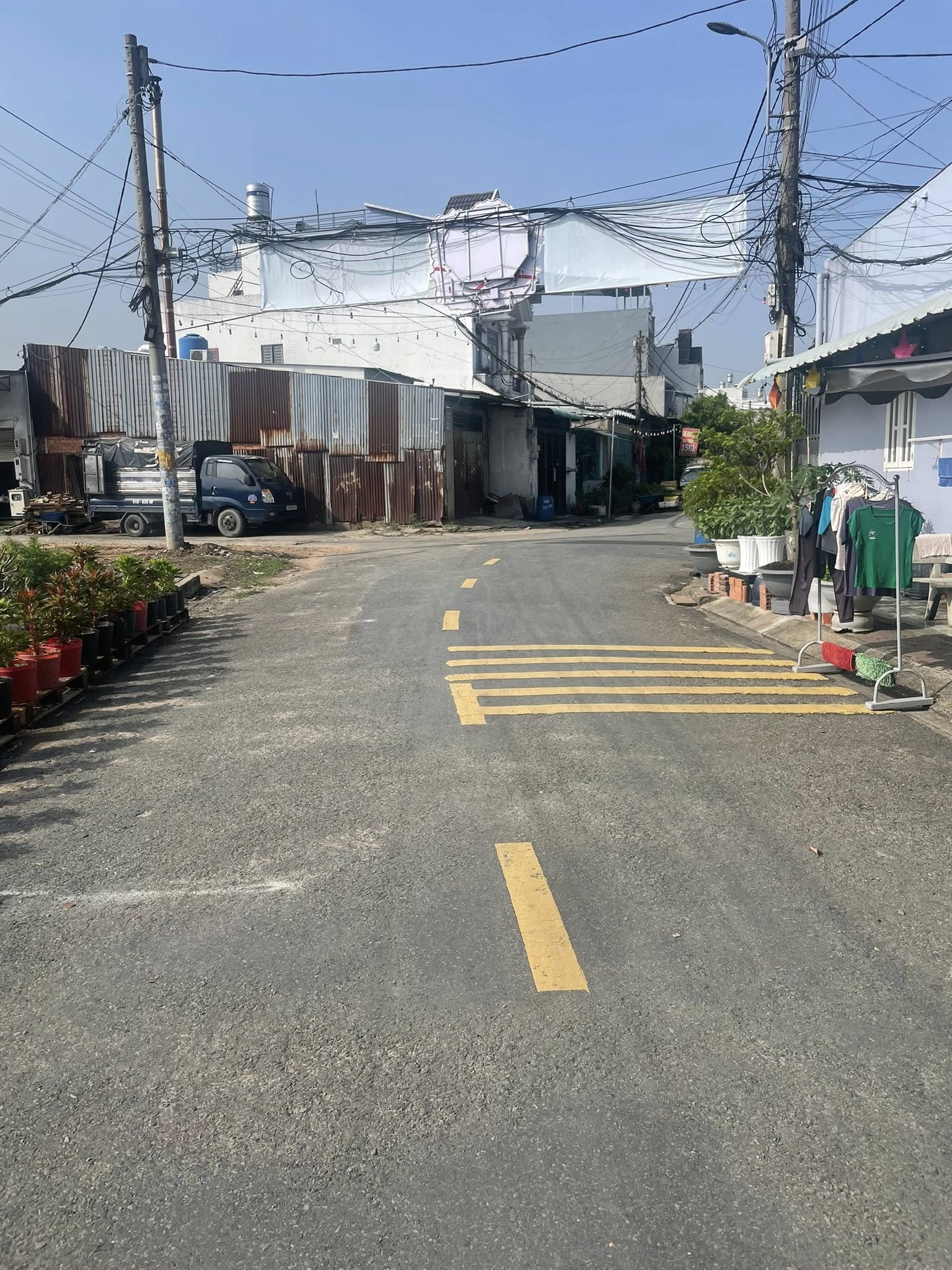 Bán đất mặ đường 5x24m giá 3,65 tỷ Đường nhựa 6m Đông Thạnh 7-3
