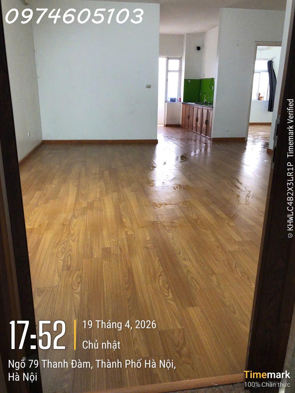 Chính chủ cần cho thuê căn 508B chung cư Riverside Tower 79 Thanh Đàm, Hoàng Mai, Hà Nội.
