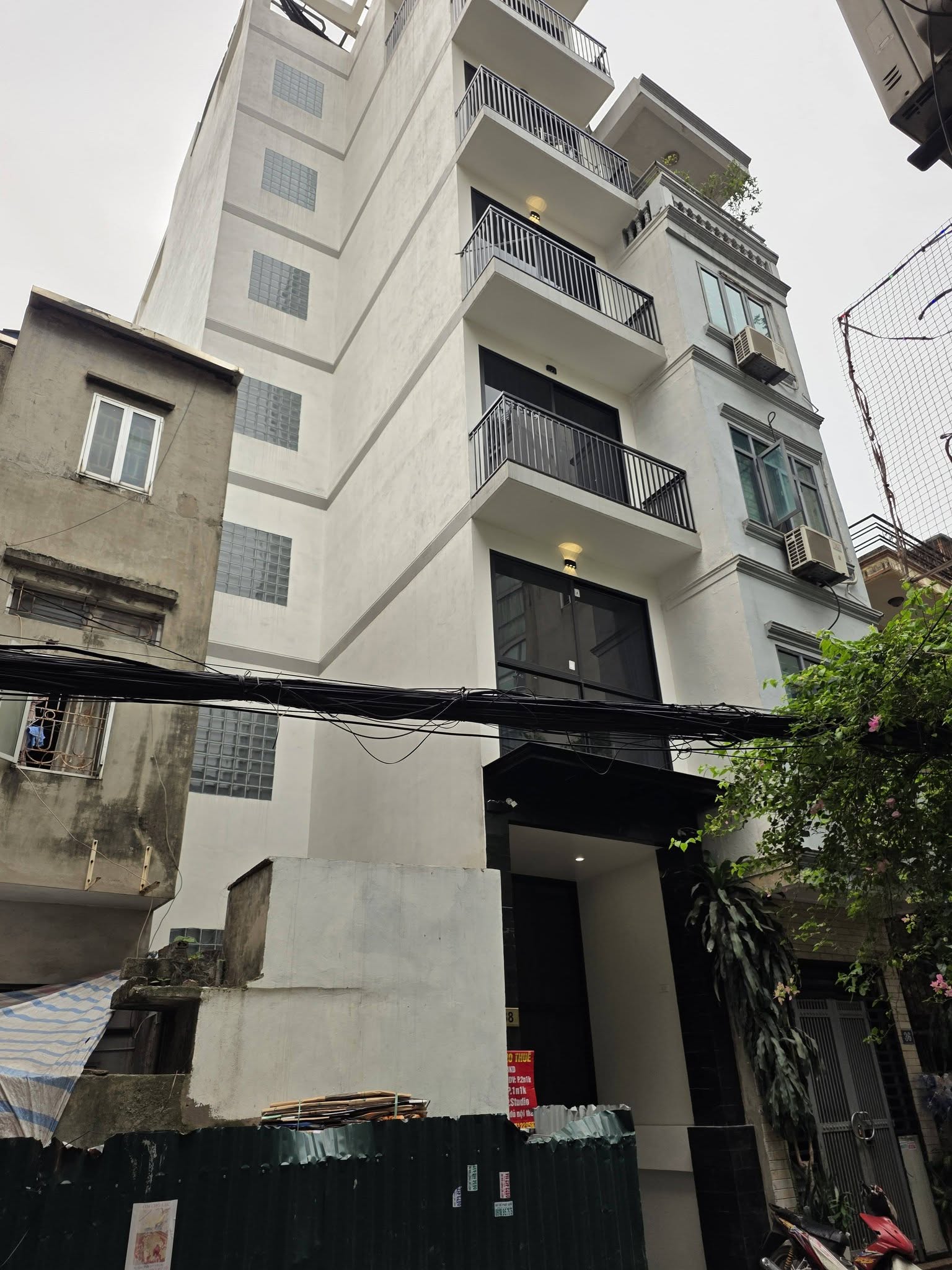 BÁN TÒA NHÀ MẶT PHỐ NÚI TRÚC. 90M2 - 9 TẦNG. THANG MÁY.