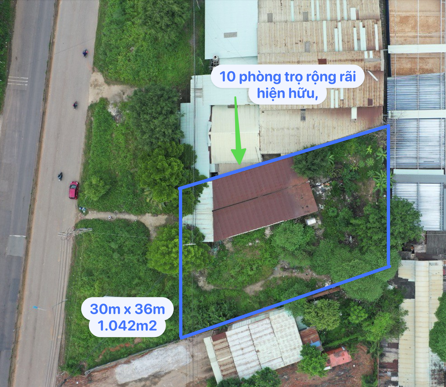 CHỈ CẦN VỐN KHOẢNG 4 TỶ SỞ HỮU NGAY HƠN 1000M² ĐẤT AN PHƯỚC, ĐẤT LONG THÀNH