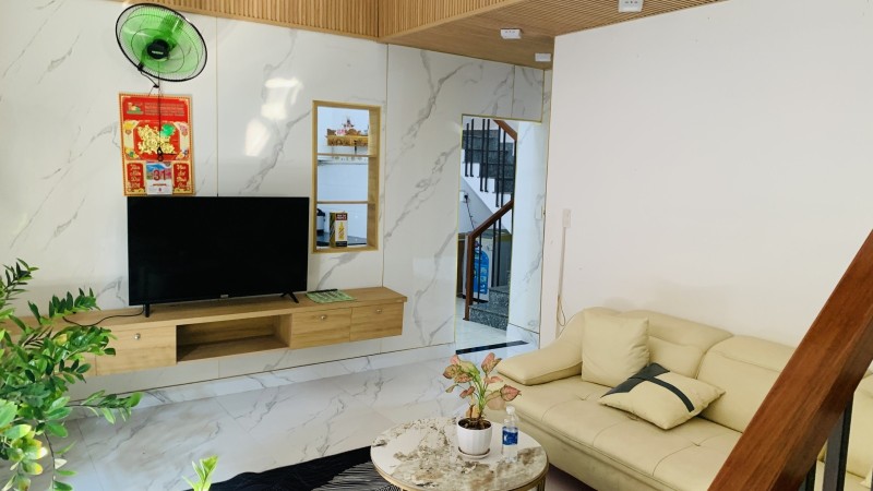 ♥ Nhà Kiệt Điện Biên Phủ, 76m2, ngang 8m, 2 tầng, 3PN, thoáng đẹp, 4.5x tỷ