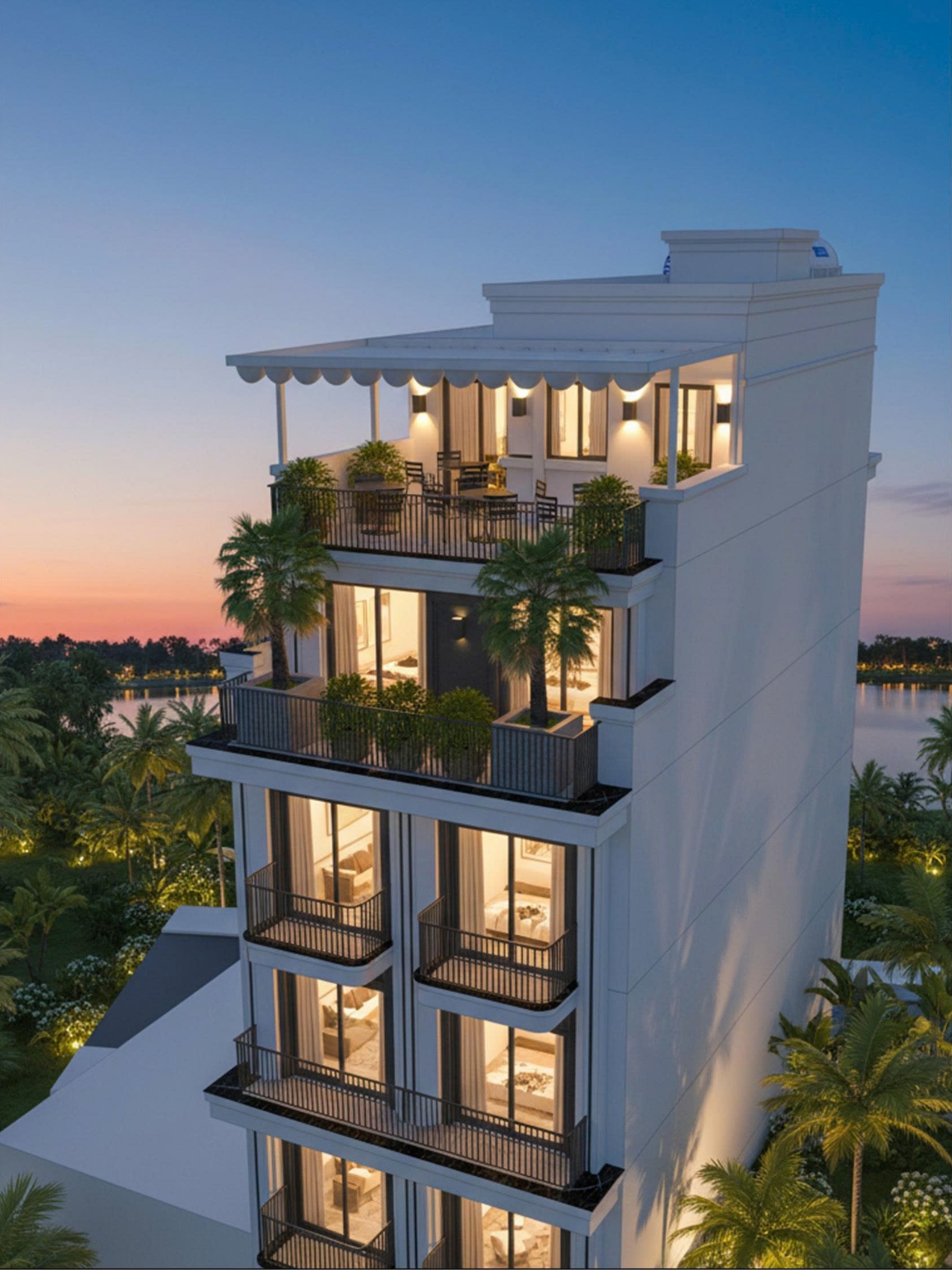 74 TỶ - TÒA VP/KS VIEW HỒ - 181M2 X 9 TẦNG 4 THOÁNG