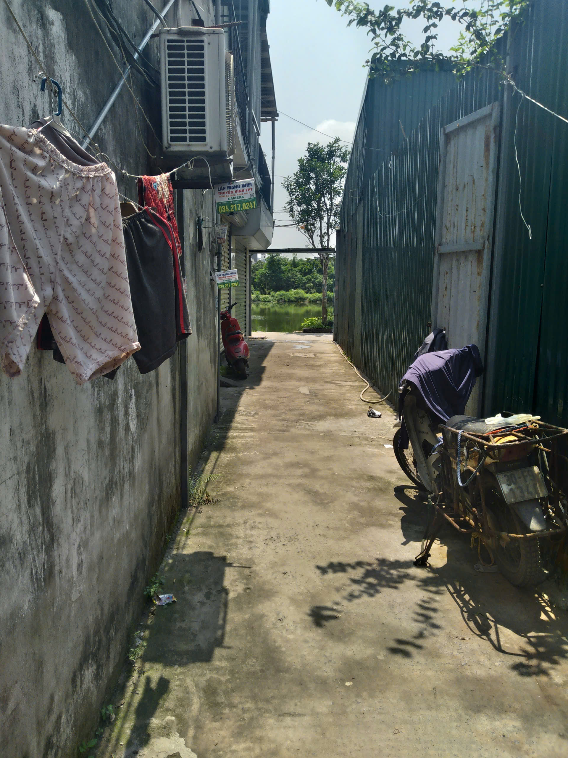 Nhỉnh 5 tỷ bán đất lĩnh nam 72M lô góc ngõ thông 60M ô tô tránh hoàng mai