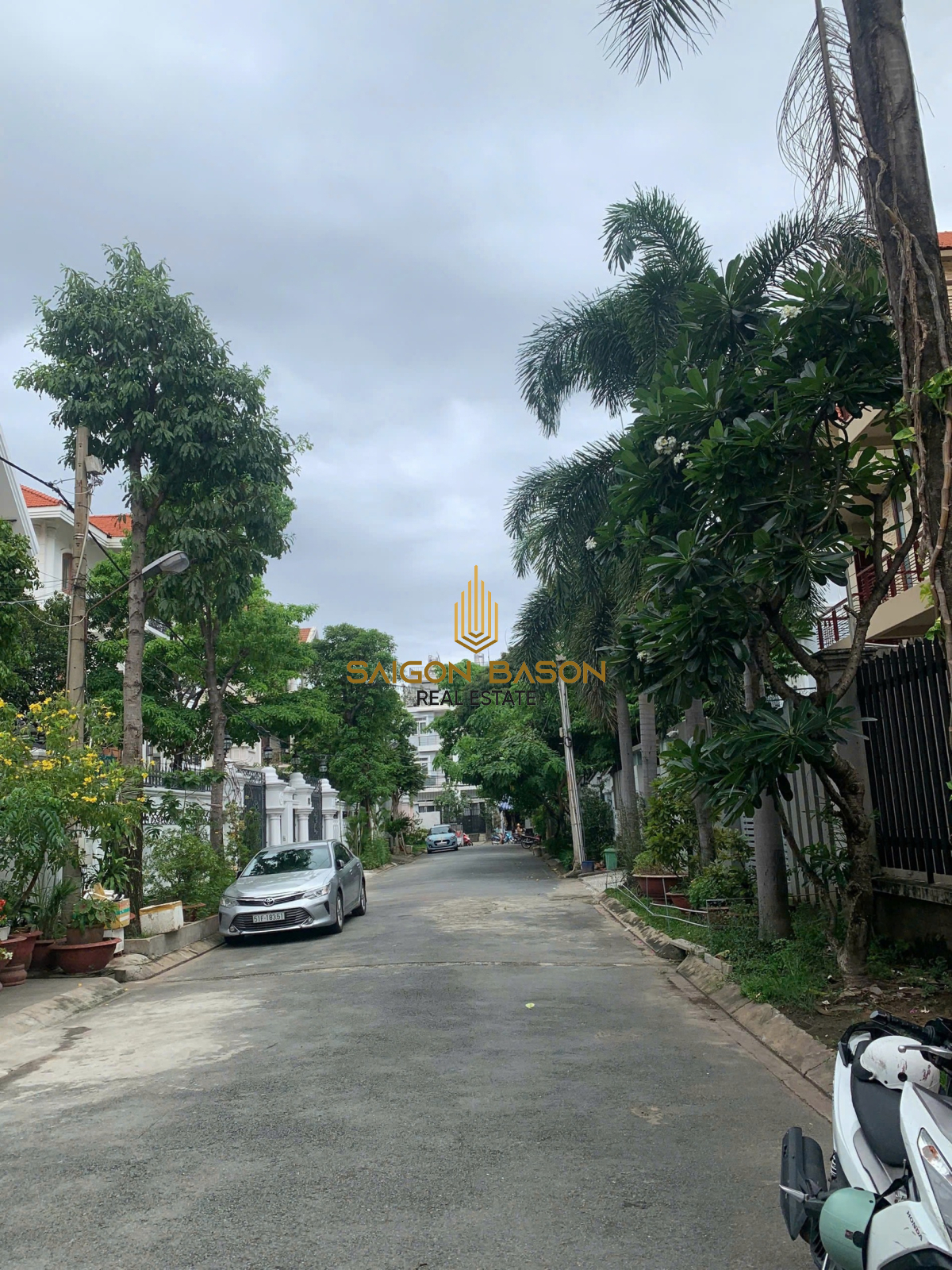 Biệt thự 295m² khu Hoa Hồng – nội khu bảo vệ 24/24, sân vườn rộng, giá 60 tỷ.