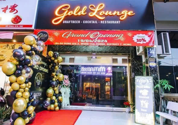Cần Sang Quán Bar giá HOT Trong Tháng 650tr Gold Lounge Phú Mỹ Hưng