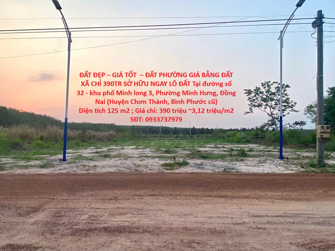 ĐẤT ĐẸP – GIÁ TỐT – ĐẤT PHƯỜNG GIÁ BẰNG ĐẤT XÃ CHỈ 390TR SỞ HỮU NGAY LÔ ĐẤT Tại MINH HƯNG