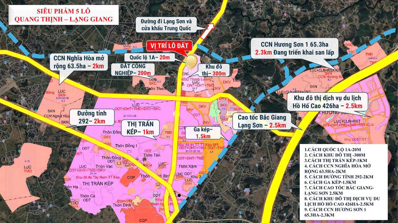 CHÍNH CHỦ CẦN BÁN 3 LÔ ĐẤT LIỀN KỀ CÓ VỊ TRÍ ĐẸP TẠI XÃ QUANG THỊNH - LẠNG GIANG - BẮC GIANG.