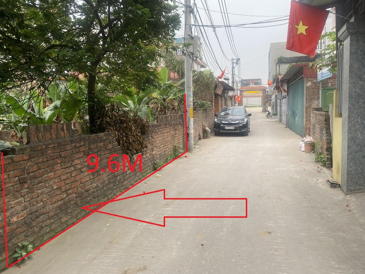 Bán 200m² đất Đông Hội - Đông Anh - mặt tiền 9.6 m - ô tô tránh - giá 18 tỷ