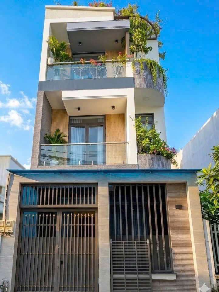 Bán Nhà Mới Đẹp Góc 2 Mặt Tiền Đường Huỳnh Tấn Phát, Quận 7 - 5TỶ8.