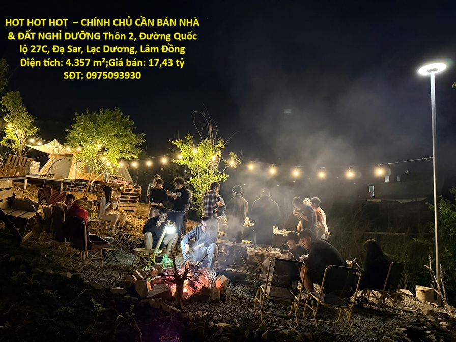 HOT HOT HOT – CHÍNH CHỦ CẦN BÁN NHÀ & ĐẤT NGHỈ DƯỠNG Thôn 2, Đường Quốc lộ 27C, Đạ Sar, Lạc Dương, Lâm Đồng