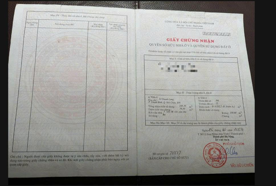 Siêu phẩm nhà mặt tiền thanh long hải châu đà nẵng